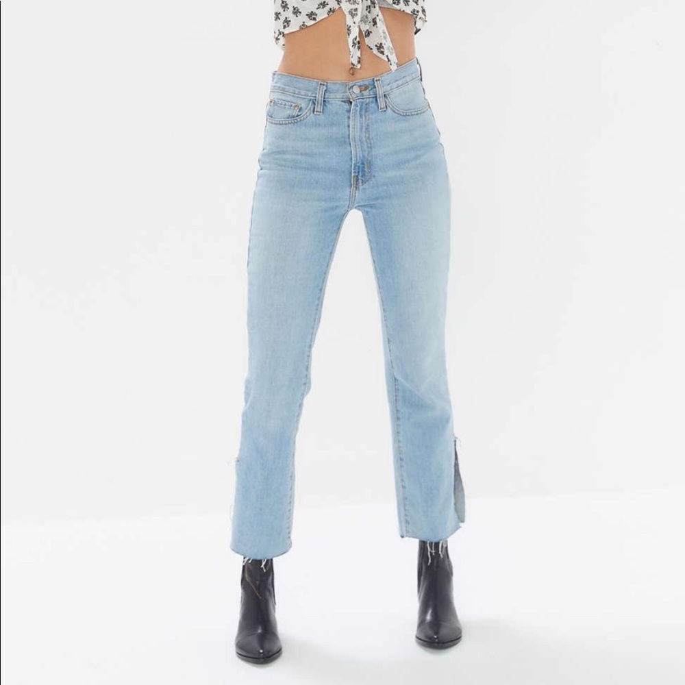 BDG Skylar Split RawHem Denim